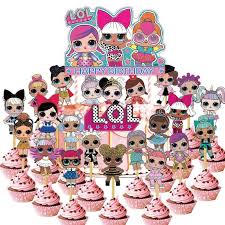 ✓ free for commercial use ✓ high quality images. 24pcs Lol Cupcake Cakes Toppers Birthday Baby Shower Handmade Party Supplies New Ebay