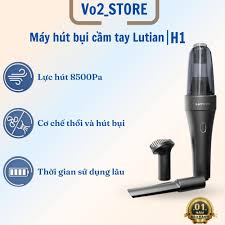 Máy hút bụi mini cầm tay Lutian không dây đa năng Huracan-H1 120W sạc pin  lithium dùng cho ô tô, thổi hơi hút chân không - Hút bụi gia đình