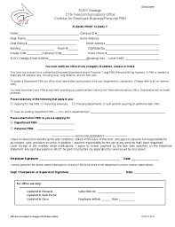 Employee Contract Form State University Of New York At Oswego Free