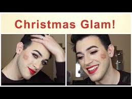 christmas glam makeup tutorial