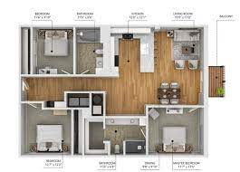 3 bedroom apartments for in des