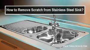 how to remove scratch from stainless