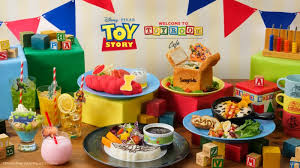 toy story pop up cafe an airlines