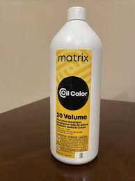 matrix coil color oil cream developer