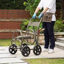 Wheel Garden Hose Reel Cart