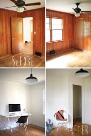 painted pine walls painting wood paneling