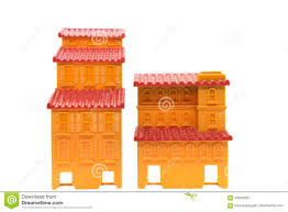 Traditional Chinese House Or Hotel Or Temple Model Or Template Stock