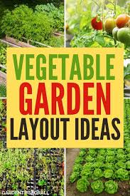 Basic Vegetable Garden Layout Ideas For