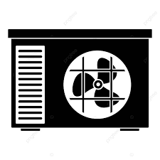 Air Conditioner Silhouette Png Images