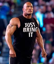 An injury ended his college football career, so he entered the ring with the wwe. Wwe Hammer Dwayne The Rock Johnson Plant Mega Wrestling Comeback Us Sport Sport Bild