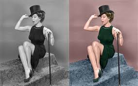 actress gloria dehaven r colorization