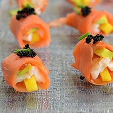 shrimp and smoked salmon appetizers