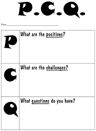 Pcq Chart Word Doc Useful For Decision Making And Seeing