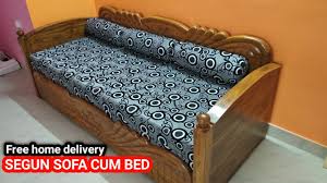 sofa come bed wooden sofa bed teak
