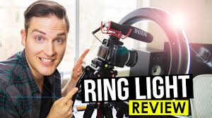 Ring Light For Youtube Videos Review Video Lighting Tips Youtube