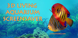free 3d living aquarium screensaver apk