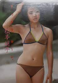 松本明子 水着ビキニ画像 NTV系キャンペーンガールの SEXYポーズ 1980年代 - 芸能アイドルモデル女優水着画像集