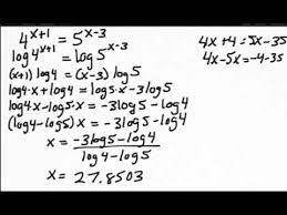 exponential equations ex 4 exponents on