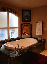 16 Fireside Bathtubs For A Cozy And