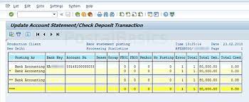bank reconciliation in csi post office