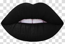 black lipstick transpa background