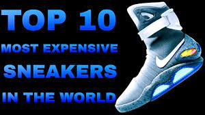 top 10 most expensive sneakers in the
