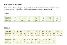 Native Shoes Size Chart Related Keywords Suggestions