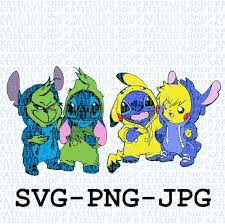 Baby Grinch Svg Stitch Svg Png Friend