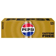 caffeine free pepsi cola 12 12 oz cans