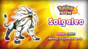 Pokémon Sun and Moon legendaries are Solgaleo and Lunala, catch them  November 18 - Neoseeker