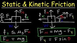 kinetic friction physics problems