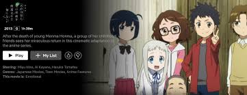 Guide to the best sad animes on netflix & apv. 20 Best Anime Movies On Netflix 2021 Japan Web Magazine