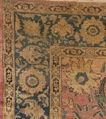antique indian amritsar carpet 260 x