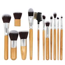 12pc pieces makeup brush set profession