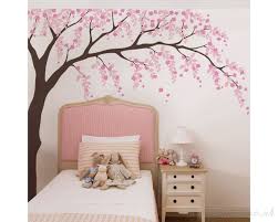 Cherry Blossom Weeping Willow Tree Wall