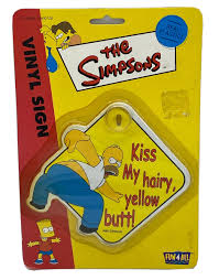 simpsons homer suction cup 2000 kiss