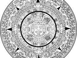 You are viewing some aztec calendar sketch templates click on a template to sketch over it and color it in and share with your family and friends. Hd Aztec Clipart Calender Aztec Calend 536471 Png Images Pngio