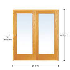 prehung interior french door