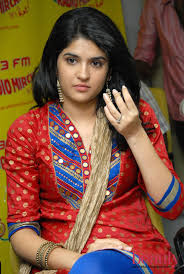 Beauty Galore HD : Hot Deeksha Seth Adorn In Red Rajasthani Churidaar  Sizzles In Radio Mirchi FM