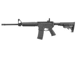 ruger ar 556 black synthetic