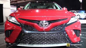 2018 toyota camry xse exterior and