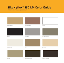 sikahyflex 150 lm color chart emi supply