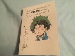 See more ideas about anime, anime happy birthday, birthday cards. My Girlfriend Made This Card For My Birthday Bokunoheroacademia
