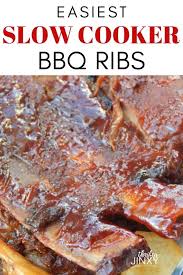 easy slow cooker ribs recipe thrifty