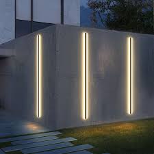 Contemporary Style Linear Led Wall Lamp