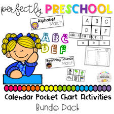 Calendar Pocket Chart Activities Bundle Pack