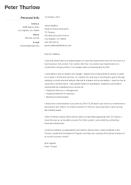 cover letter for an internship exle