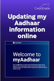 how to update my demographic aadhaar