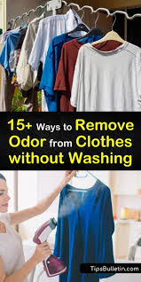 remove odor from clothes without washing