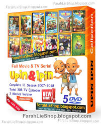 This new adventure film tells of the adorable twin brothers upin and ipin together with their friends ehsan, fizi, mail, jarjit, mei mei, and susanti, and their quest to save a fantastical kingdom of inderaloka from the evil raja bersiong. Jual Kartun Upin Ipin Terlengkap 308 Episode Kota Bandung Minisam Tokopedia